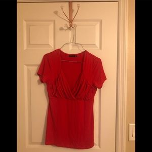 Women’s red top